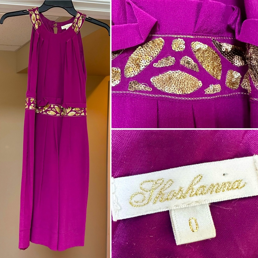 Shoshanna size 0 dress worn once. In perfect condition!